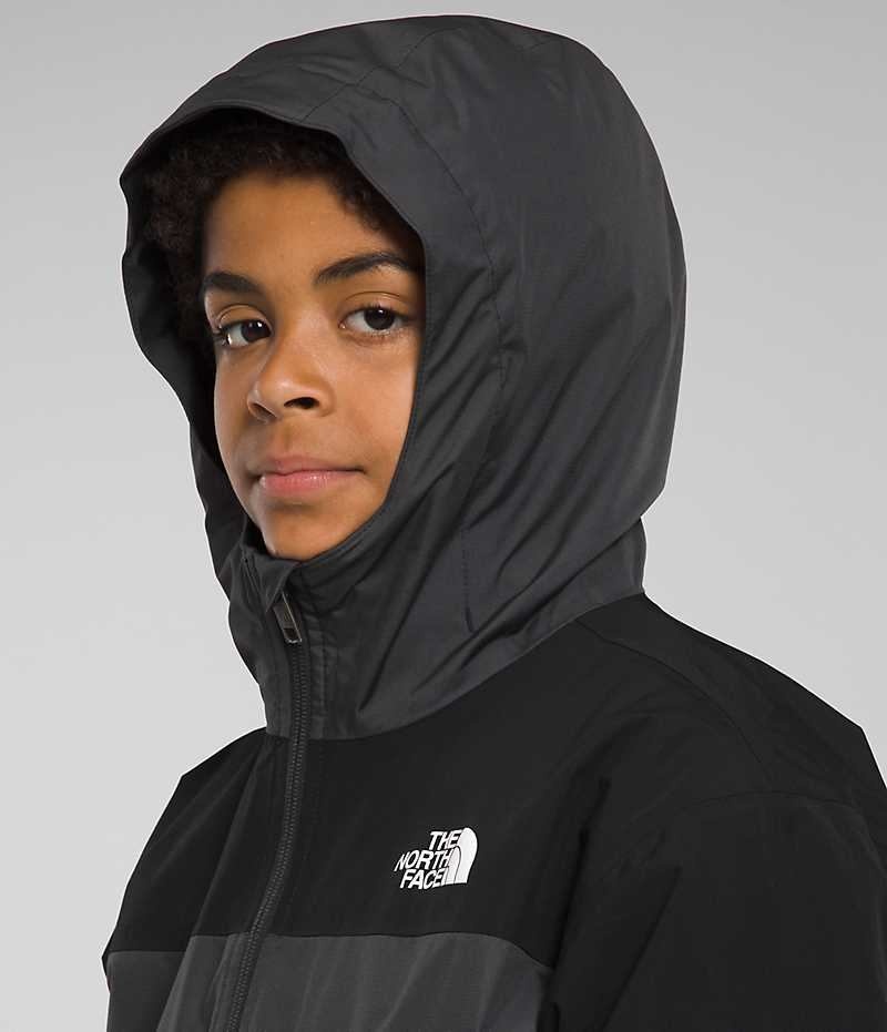 Chaquetas Aislantes The North Face Freedom Triclimate® Niño Negras | CHILE-FEGMK