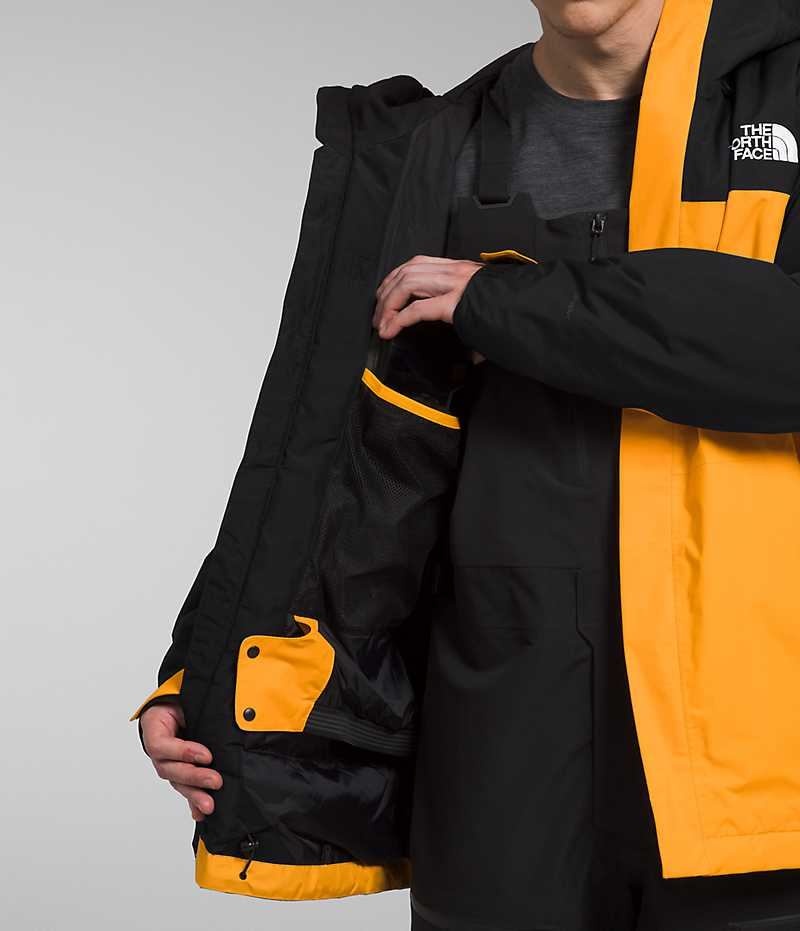 Chaquetas Aislantes The North Face Freedom Hombre Doradas Negras | CHILE-QZWNH