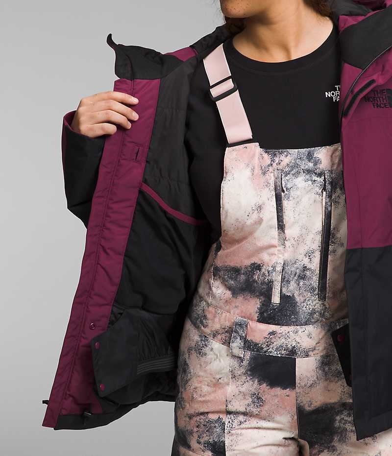 Chaquetas Aislantes The North Face Freedom Mujer Rojas Negras | CL-GOLKC