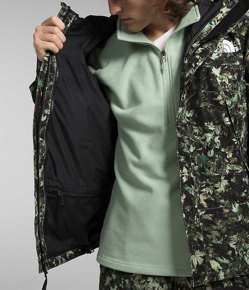 Chaquetas Aislantes The North Face GTX Mountain Hombre Verde Oliva | CL-HSIYK