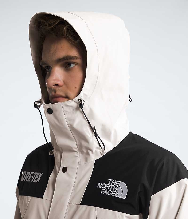 Chaquetas Aislantes The North Face GTX Mountain Hombre Blancas Negras | CHILE-MTWFE