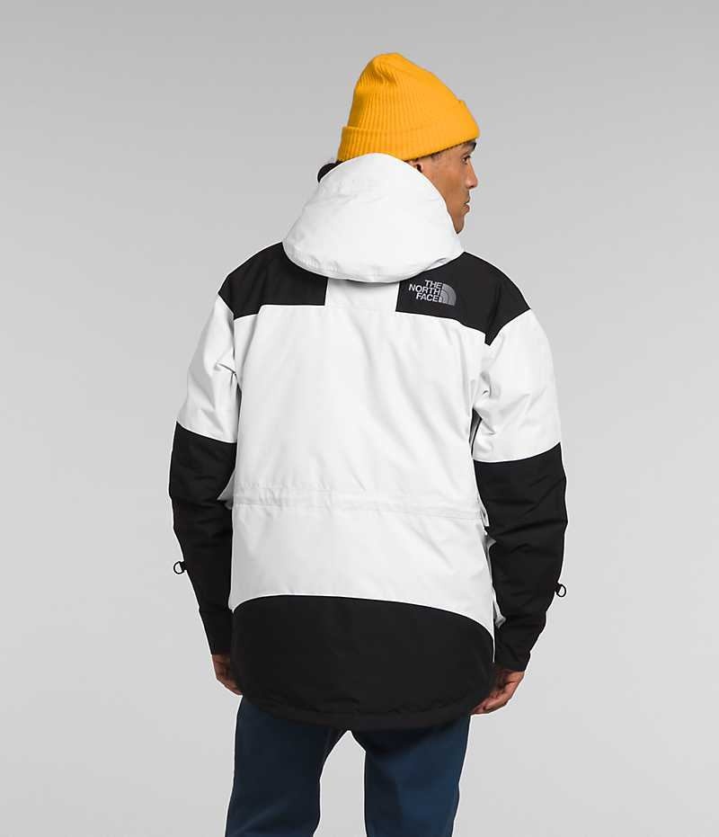 Chaquetas Aislantes The North Face GTX Mountain Guide Hombre Blancas Negras | CHILE-NGYKW