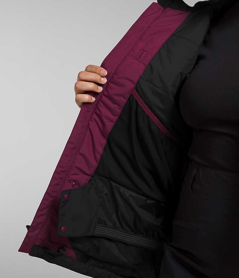 Chaquetas Aislantes The North Face Plus Freedom Mujer Fucsia Negras | CHILE-LOWCM