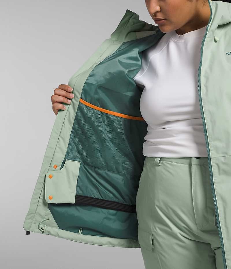 Chaquetas Aislantes The North Face Plus Freedom Stretch Mujer Verde Menta | CHILE-QMPVH