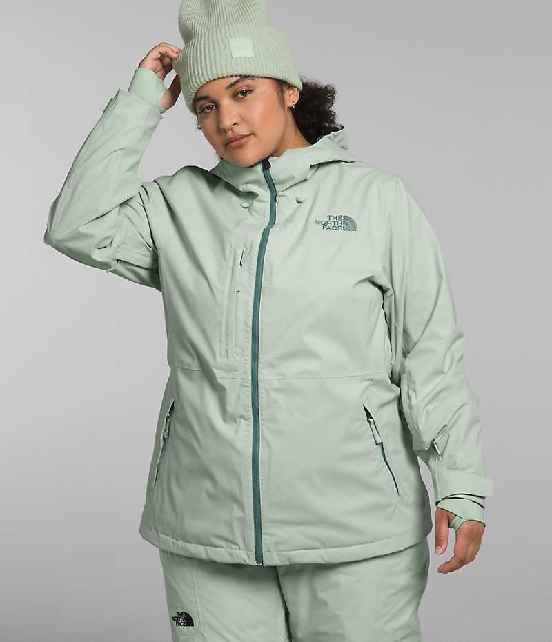 Chaquetas Aislantes The North Face Plus Freedom Stretch Mujer Verde Menta | CHILE-QMPVH