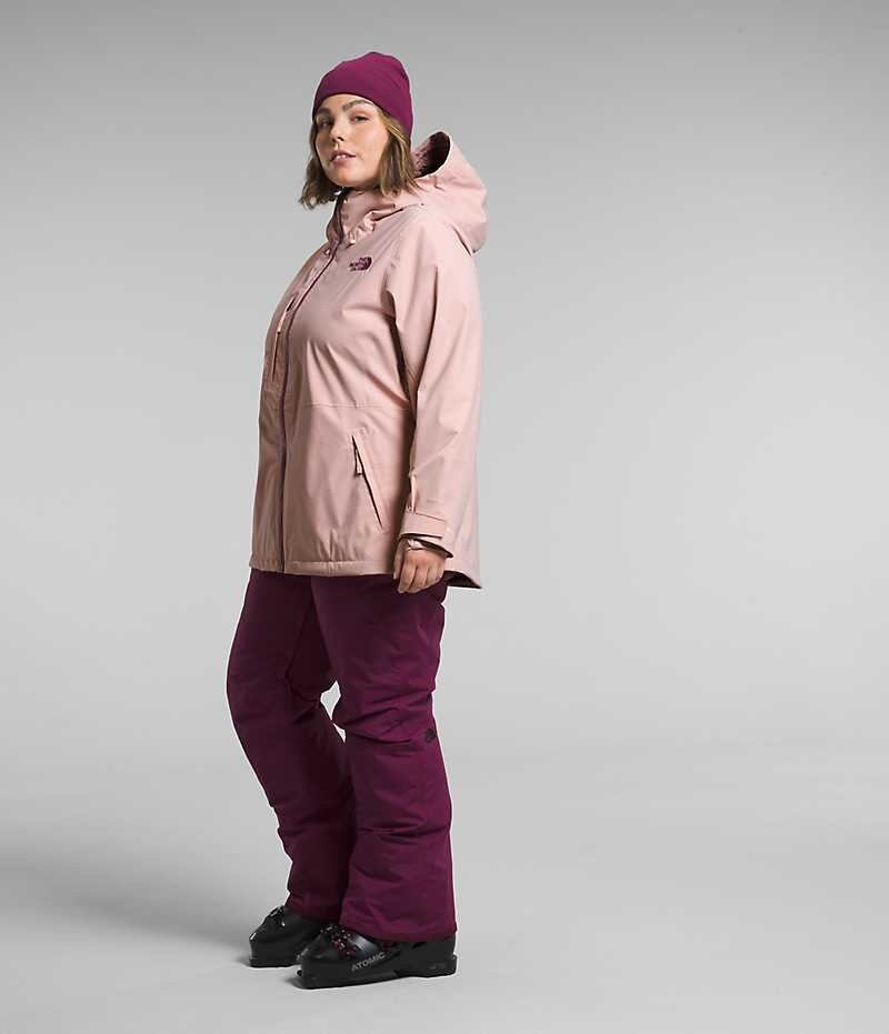 Chaquetas Aislantes The North Face Plus Freedom Stretch Mujer Rosas | CL-HVGSJ