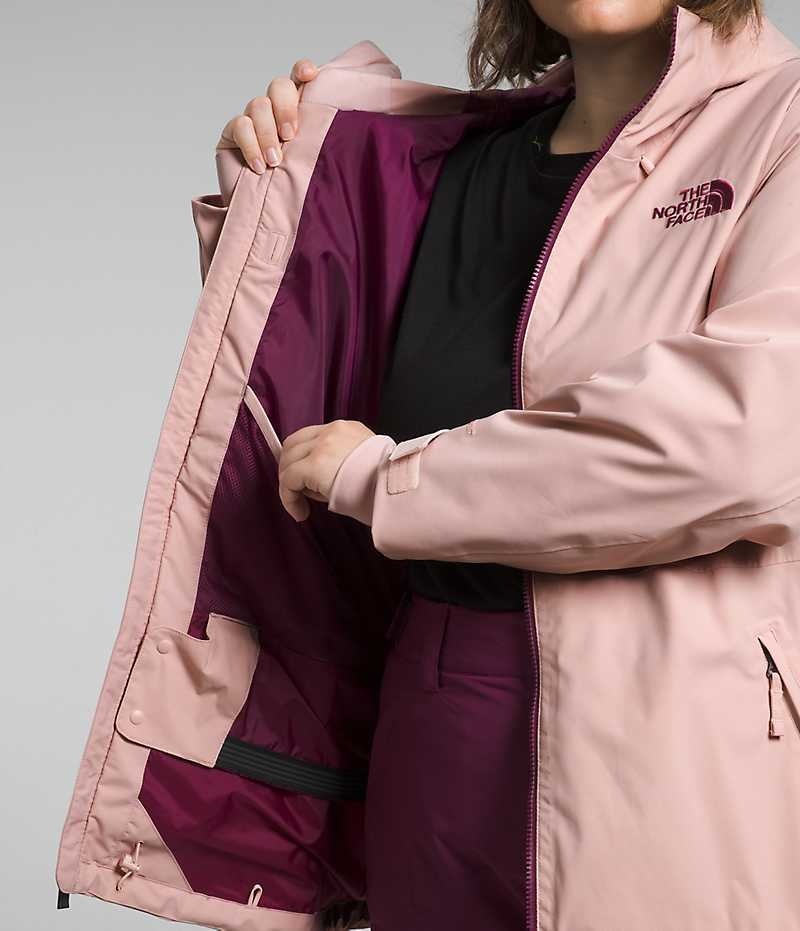 Chaquetas Aislantes The North Face Plus Freedom Stretch Mujer Rosas | CL-HVGSJ