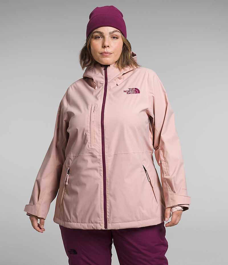 Chaquetas Aislantes The North Face Plus Freedom Stretch Mujer Rosas | CL-HVGSJ