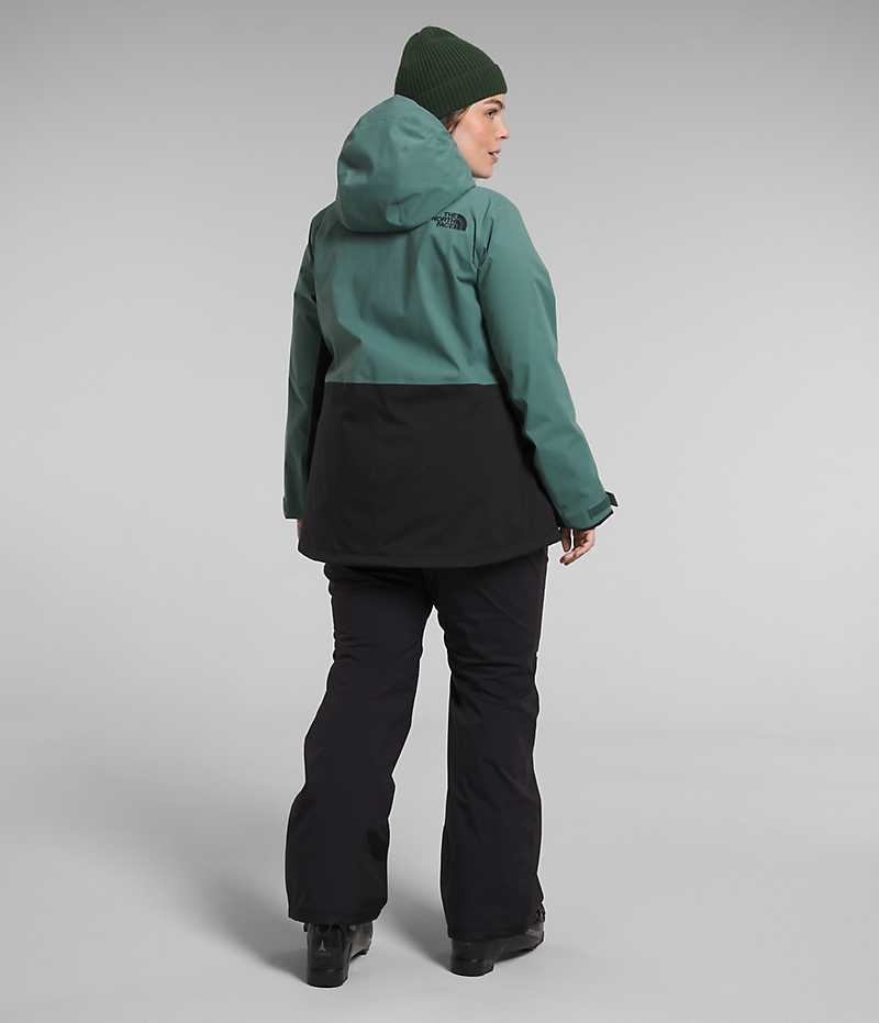 Chaquetas Aislantes The North Face Plus Freedom Stretch Mujer Verde Negras | CL-AZVJP