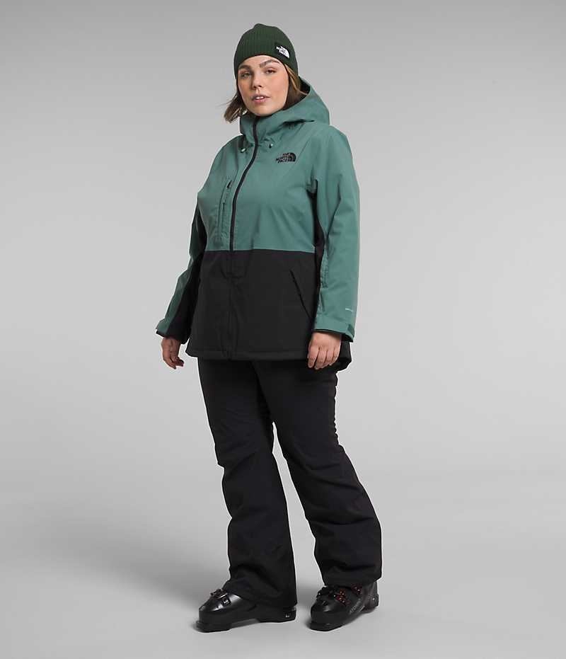 Chaquetas Aislantes The North Face Plus Freedom Stretch Mujer Verde Negras | CL-AZVJP