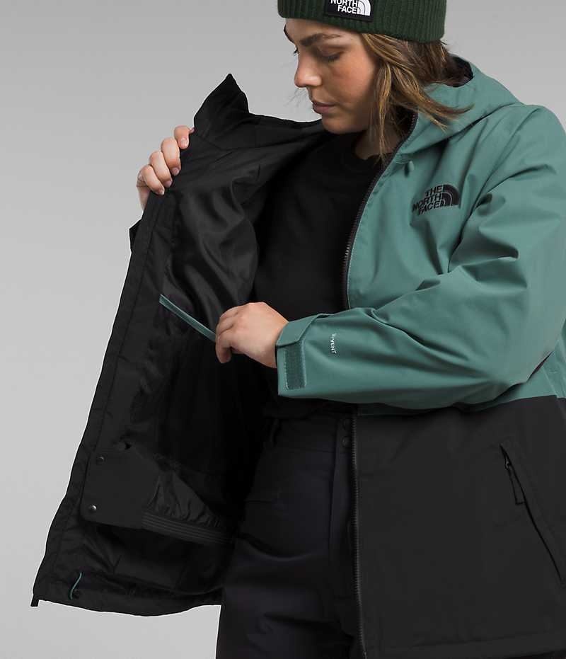 Chaquetas Aislantes The North Face Plus Freedom Stretch Mujer Verde Negras | CL-AZVJP