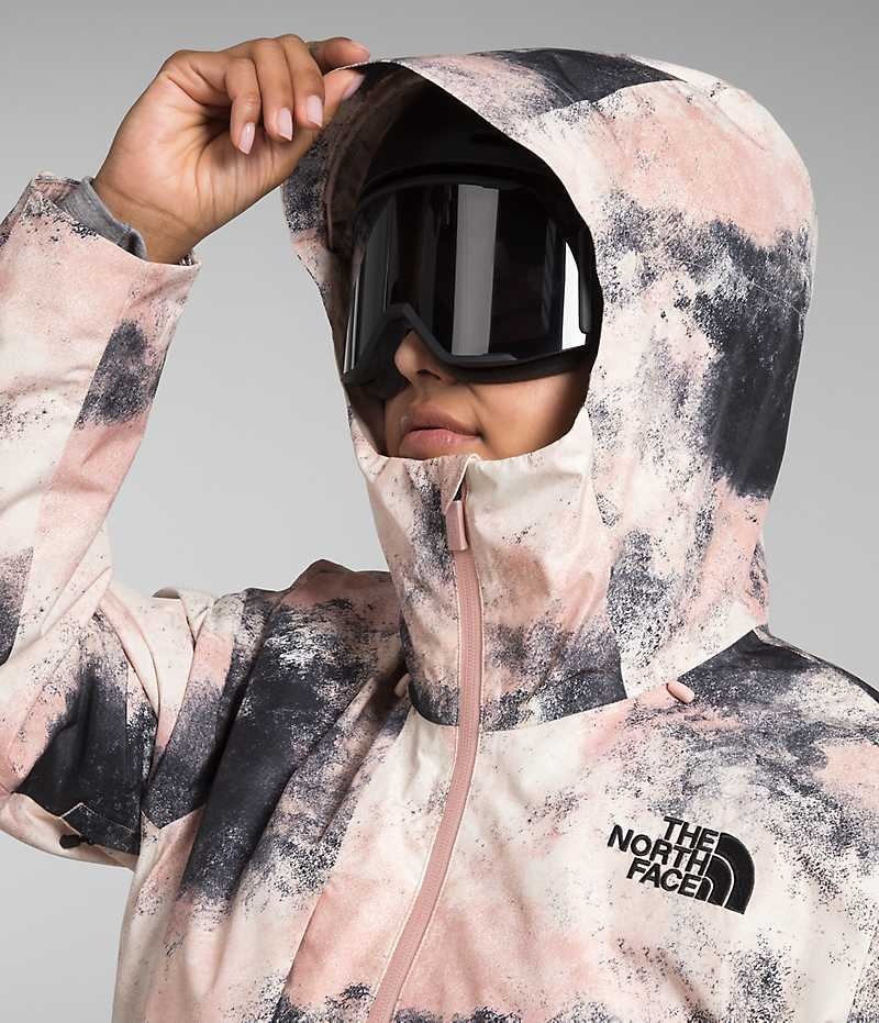 Chaquetas Aislantes The North Face Plus ThermoBall™ Eco Snow Triclimate® Mujer Rosas | CL-KPHMY