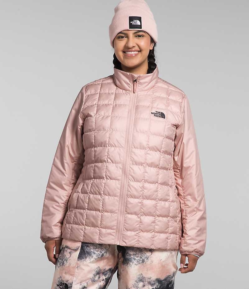 Chaquetas Aislantes The North Face Plus ThermoBall™ Eco Snow Triclimate® Mujer Rosas | CL-KPHMY