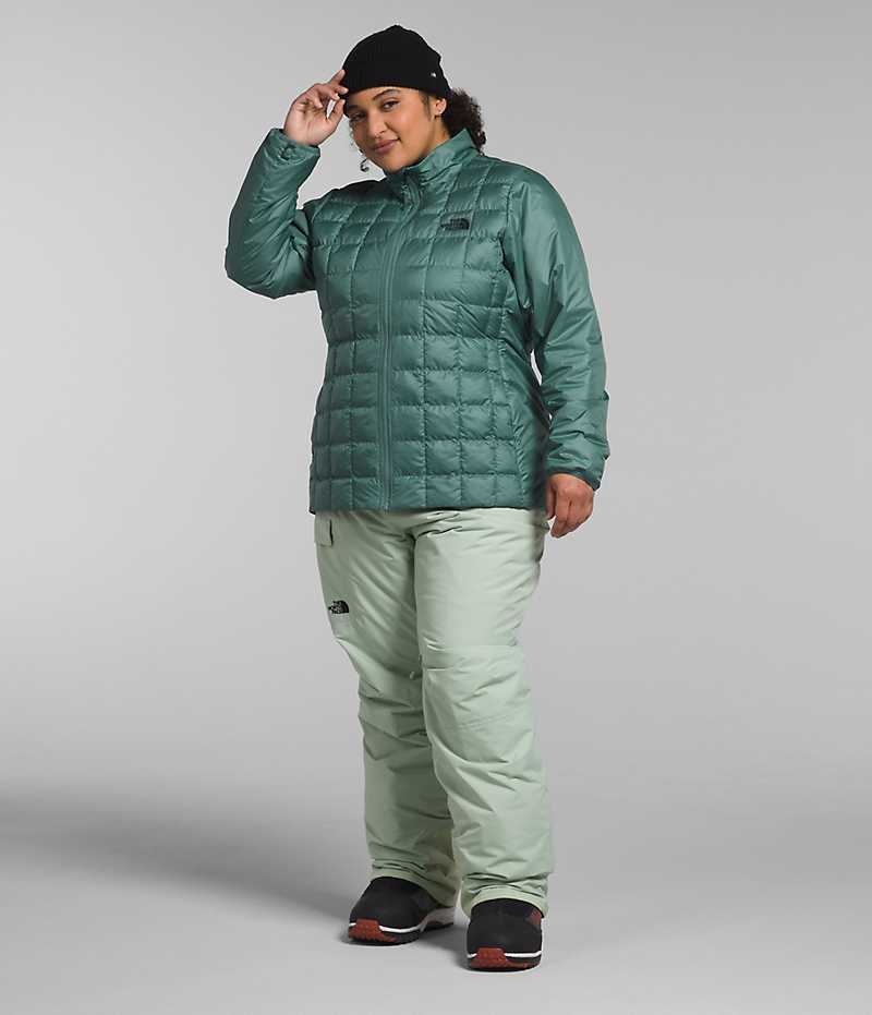 Chaquetas Aislantes The North Face Plus ThermoBall™ Eco Snow Triclimate® Mujer Verde | CL-SDCUP