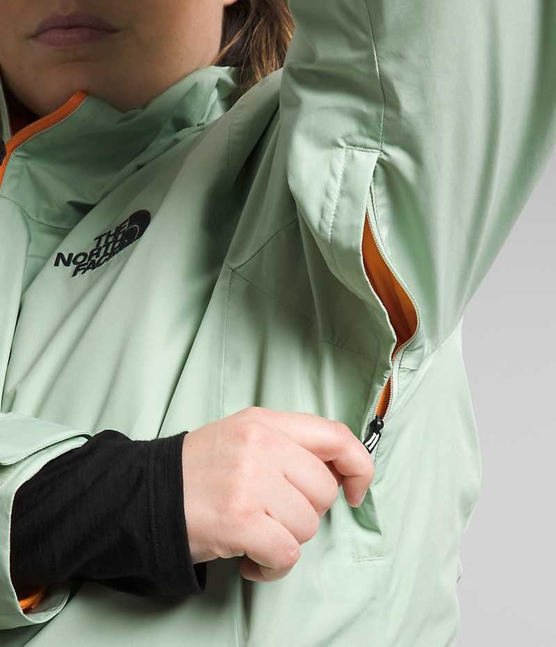 Chaquetas Aislantes The North Face Plus ThermoBall™ Eco Snow Triclimate® Mujer Verde Menta | CHILE-UONKR