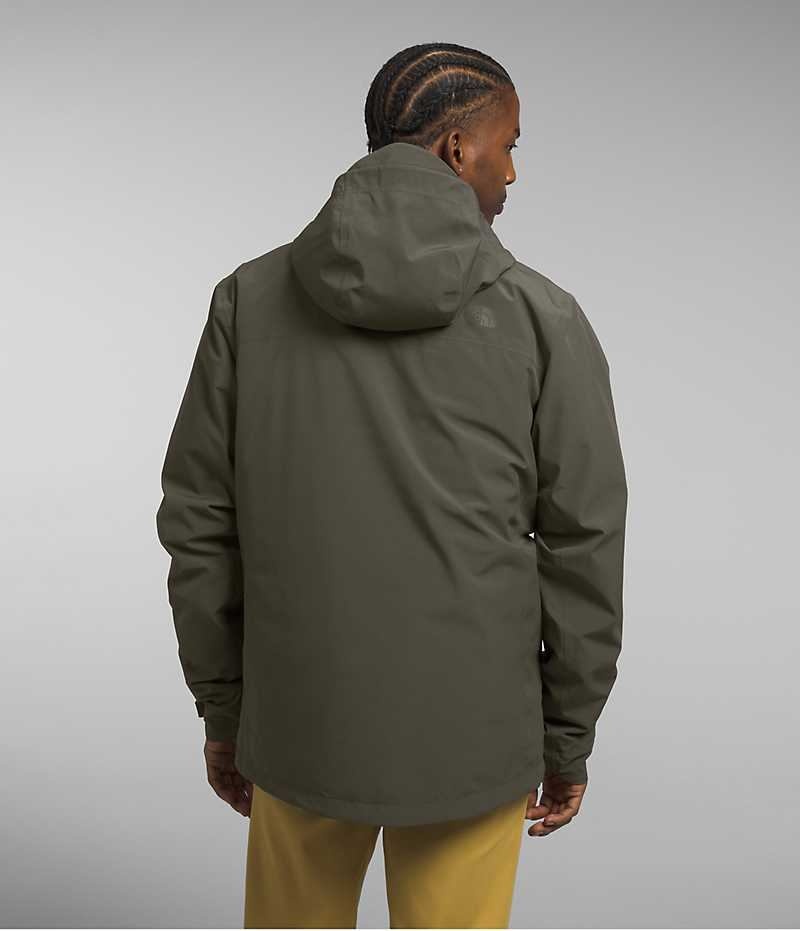 Chaquetas Aislantes The North Face ThermoBall™ Eco Triclimate® Hombre Verde Oliva | CL-MOZBR