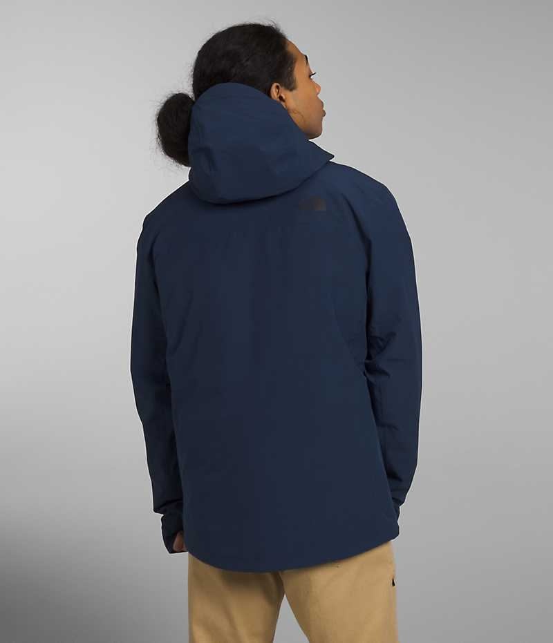 Chaquetas Aislantes The North Face ThermoBall™ Eco Triclimate® Hombre Azules | CHILE-BAYMP