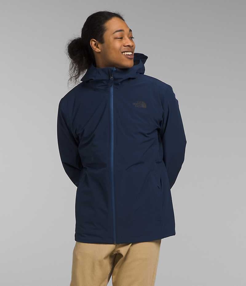 Chaquetas Aislantes The North Face ThermoBall™ Eco Triclimate® Hombre Azules | CHILE-BAYMP