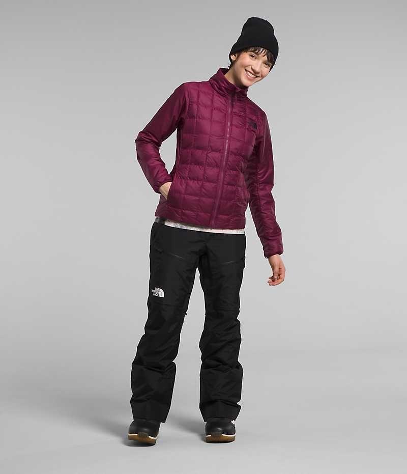 Chaquetas Aislantes The North Face ThermoBall™ Eco Snow Triclimate® Mujer Fucsia | CHILE-DQZMS