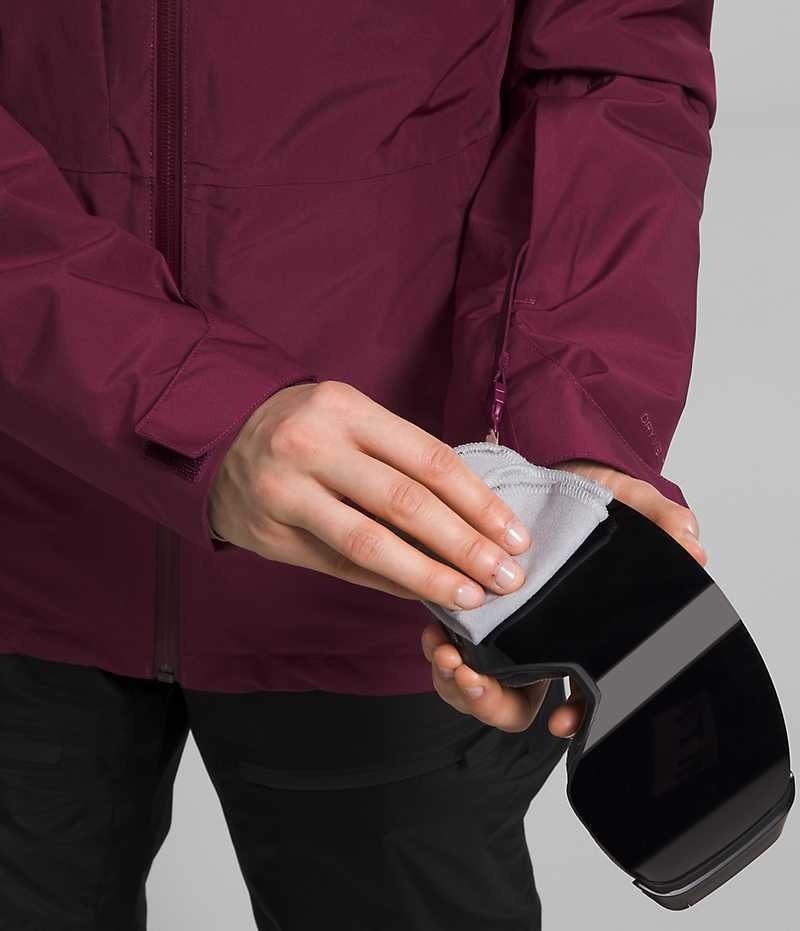 Chaquetas Aislantes The North Face ThermoBall™ Eco Snow Triclimate® Mujer Fucsia | CHILE-DQZMS