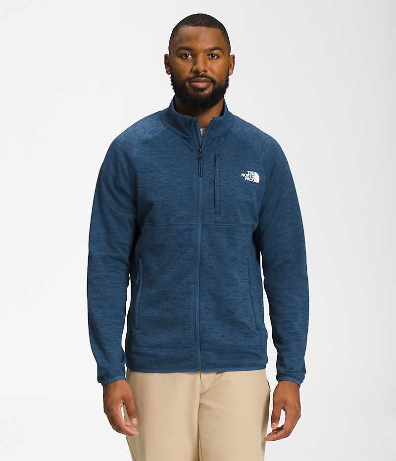 Chaquetas De Lana The North Face Canyonlands Full-Zip Hombre Azules | CHILE-NEAVP