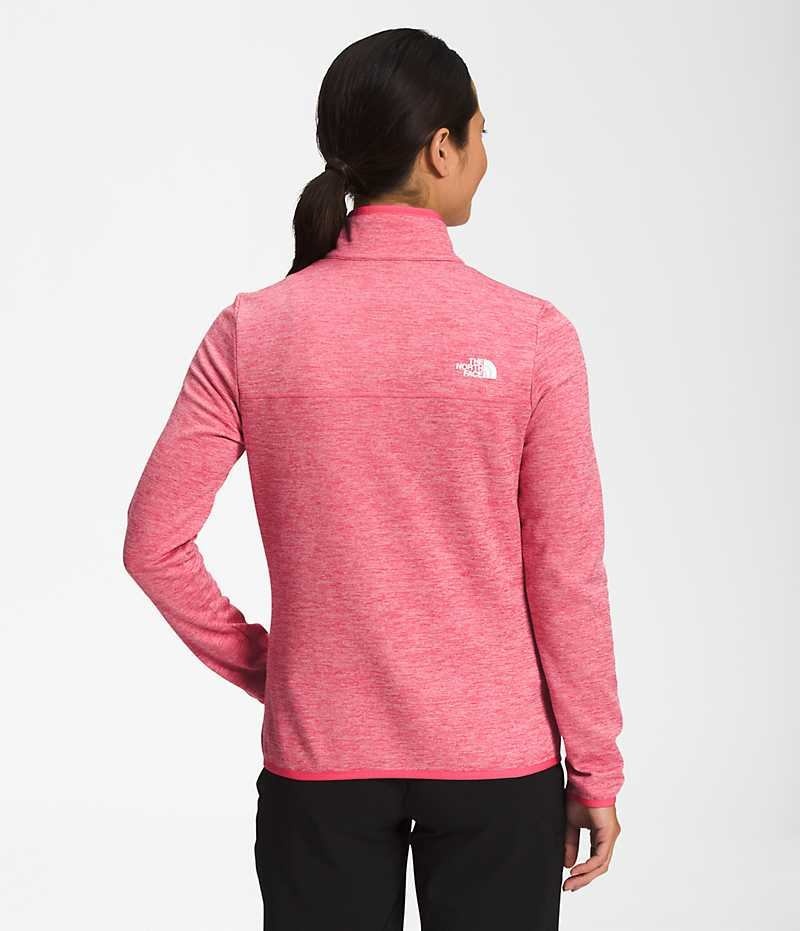 Chaquetas De Lana The North Face Canyonlands Full-Zip Mujer Rosas | CHILE-VOQWG