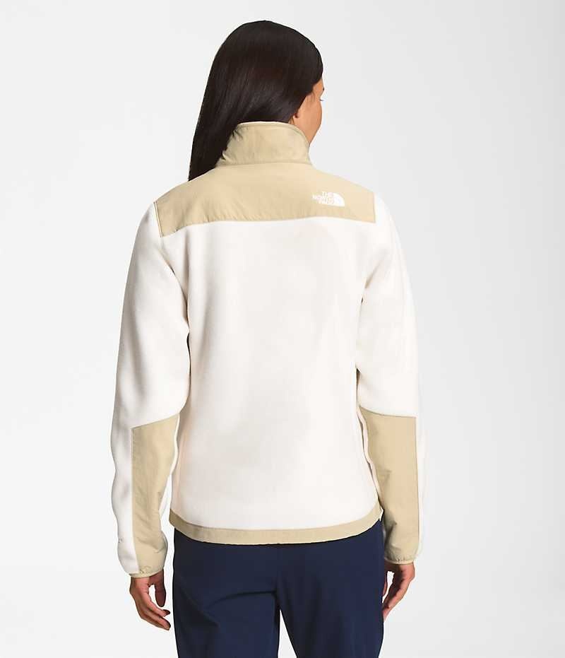 Chaquetas De Lana The North Face Denali Mujer Blancas | CL-TFJUM