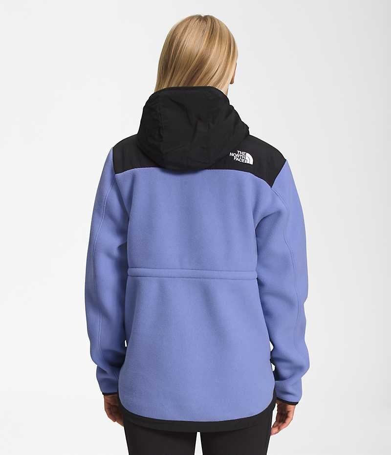 Chaquetas De Lana The North Face Denali Hoodie Mujer Negras Azules | CL-YZCER