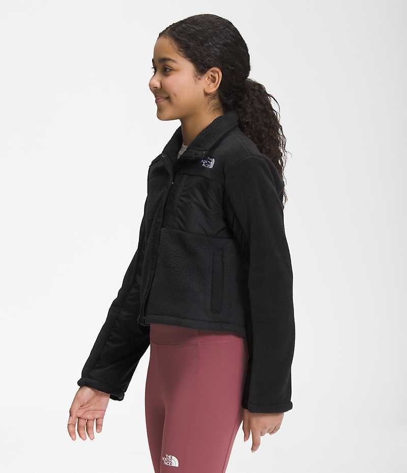 Chaquetas De Lana The North Face Fleece Mashup Niña Negras | CHILE-BKYNS