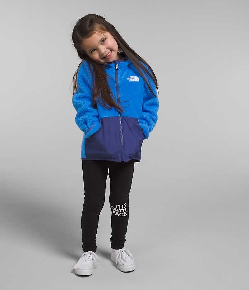 Chaquetas De Lana The North Face Forrest Full-Zip Hoodie Niña Azules | CHILE-SYTZC