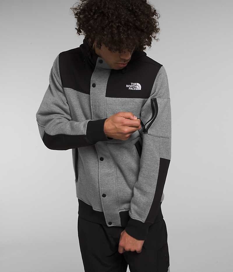 Chaquetas De Lana The North Face Highrail Hombre Gris Negras | CL-MOKID