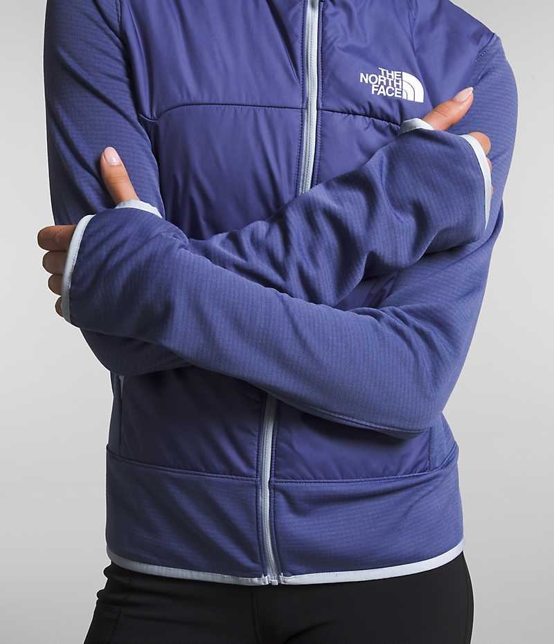 Chaquetas De Lana The North Face Invierno Warm Pro Mujer Azules | CL-DHKXG