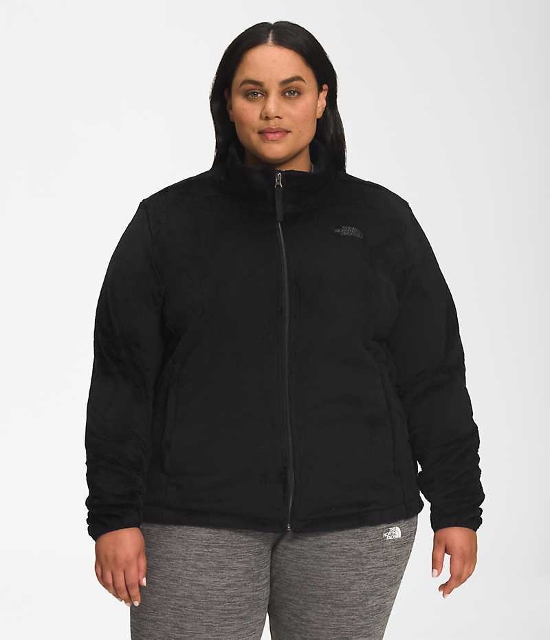 Chaquetas De Lana The North Face Plus Osito Mujer Negras | CL-BEWVG