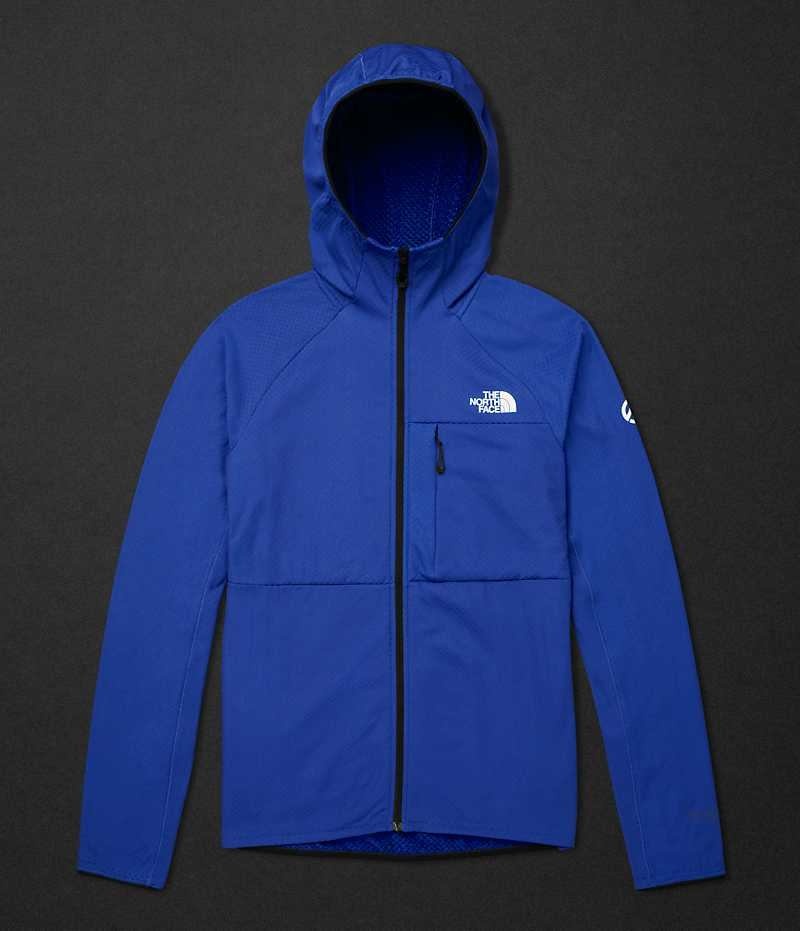 Chaquetas De Lana The North Face Summit Series FUTUREFLEECE™ Full-Zip Hoodie Hombre Azules | CL-HNGCT