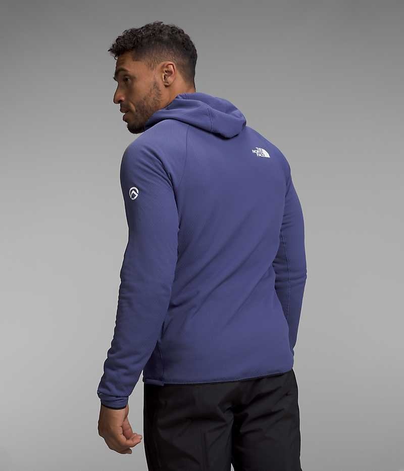 Chaquetas De Lana The North Face Summit Series FUTUREFLEECE™ Full-Zip Hoodie Hombre Azules | CHILE-WOSVM