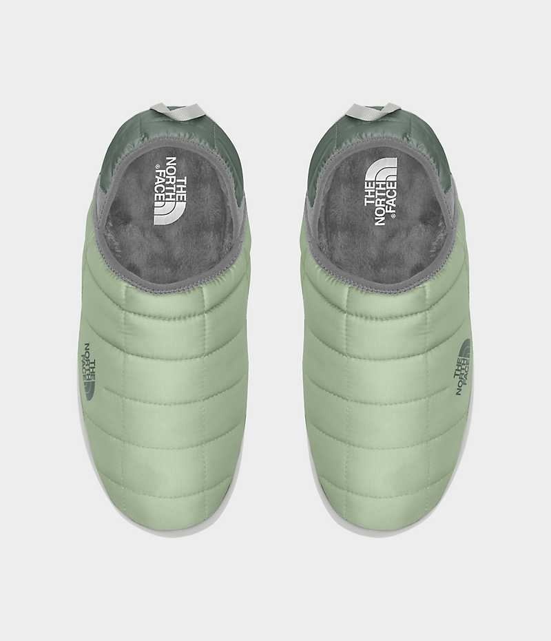 Mulas The North Face ThermoBall™ Traction V Mujer Verde Menta | CHILE-ENYCX