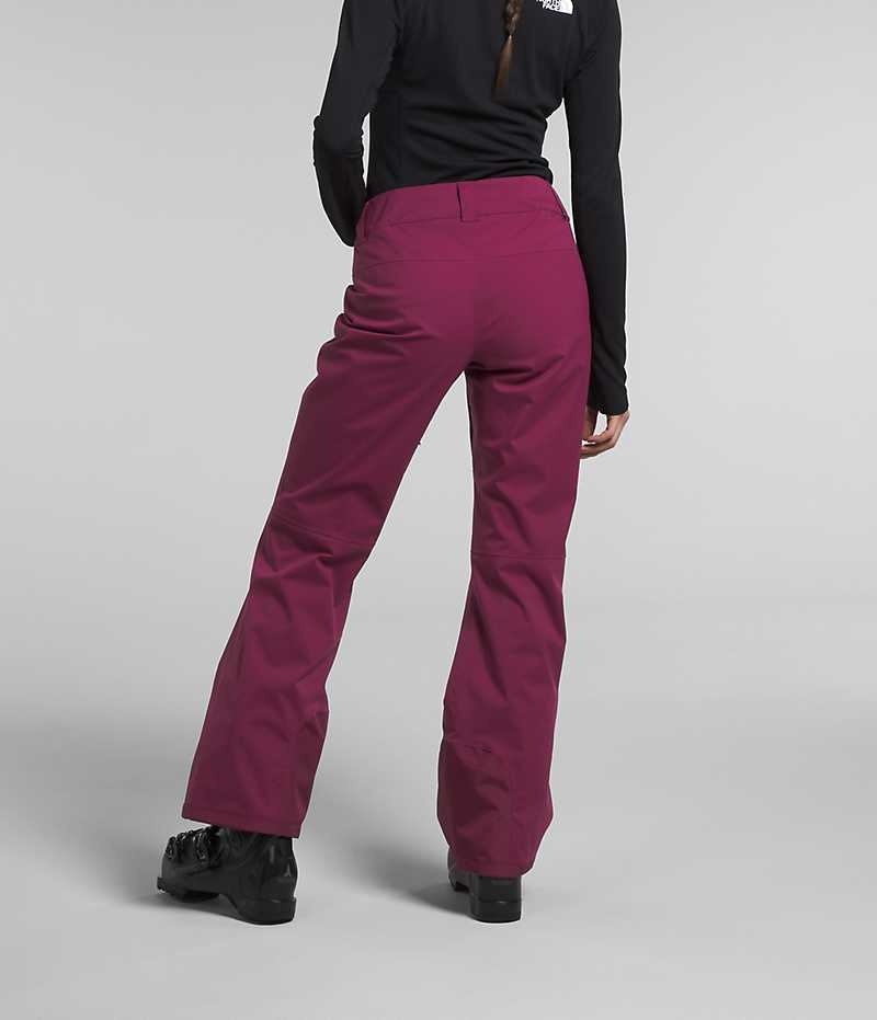 Pantalon The North Face Freedom Stretch Mujer Burdeos | CHILE-QUDCR