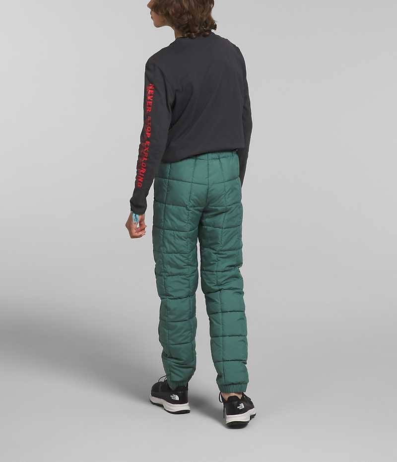 Pantalon The North Face Lhotse Niño Verde | CHILE-CEUHQ