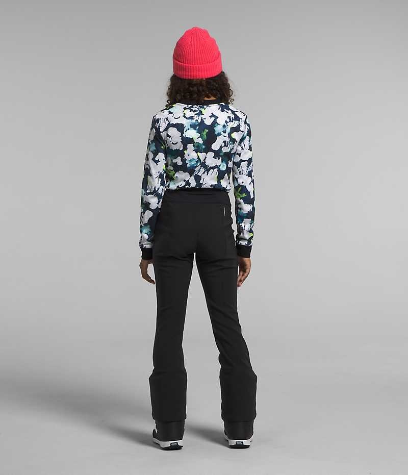 Pantalon The North Face Snoga Niña Negras | CL-NTVEP