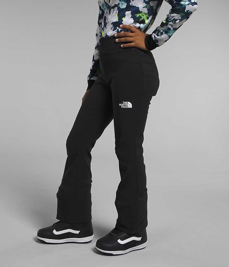 Pantalon The North Face Snoga Niña Negras | CL-NTVEP