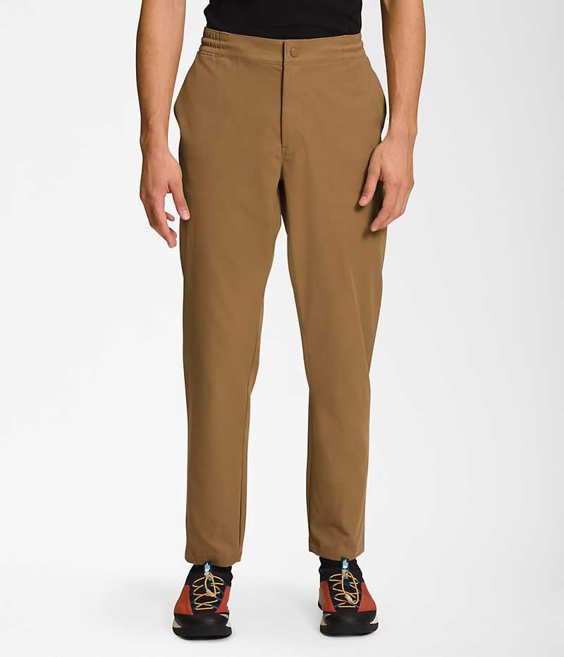 Pantalon The North Face Standard Tapered Hombre Marrones | CL-ISGOF