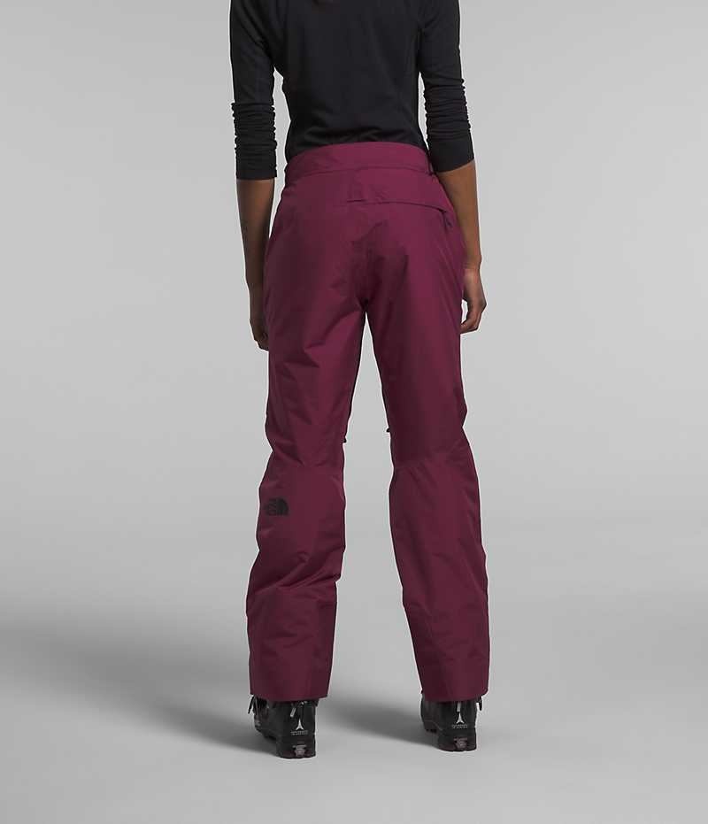 Pantalones Aislamiento The North Face Dawnstrike GTX Mujer Burdeos | CHILE-AIHUC