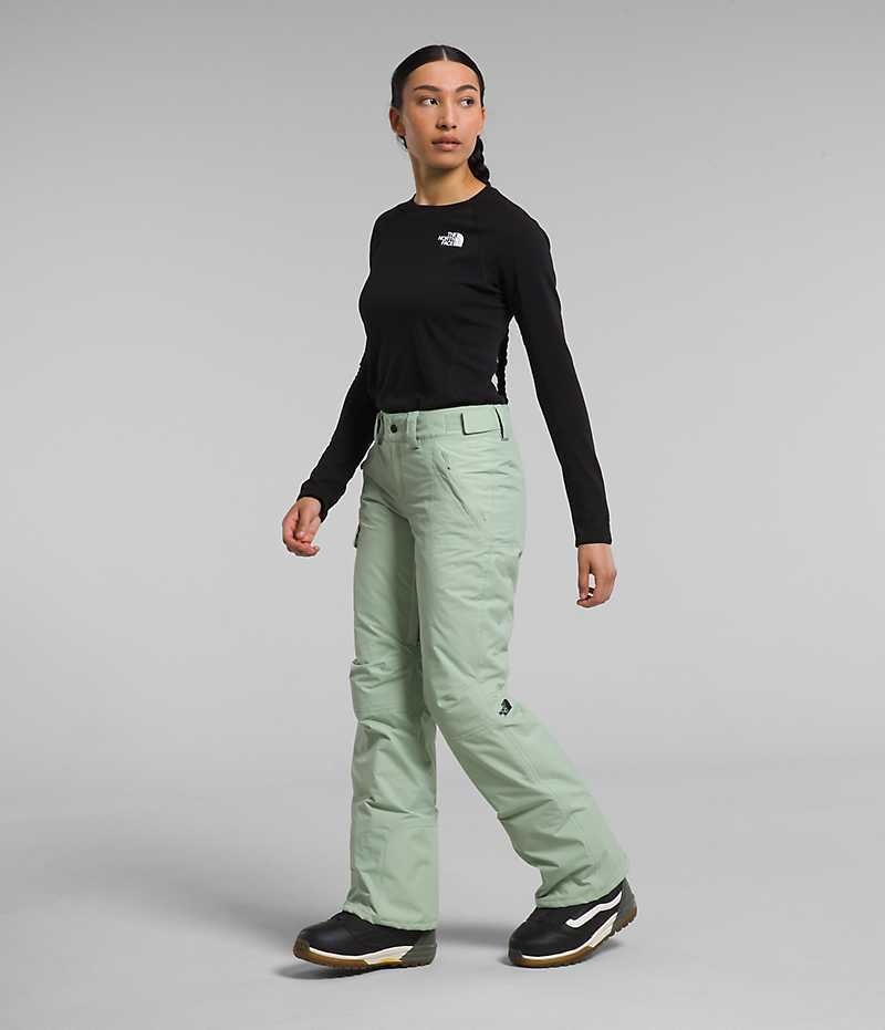 Pantalones Aislamiento The North Face Freedom Mujer Verde Menta | CHILE-ICQZS