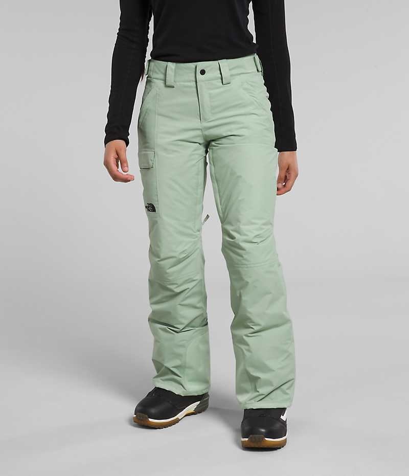 Pantalones Aislamiento The North Face Freedom Mujer Verde Menta | CHILE-ICQZS