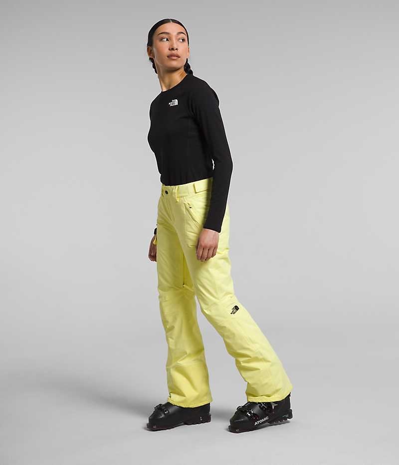 Pantalones Aislamiento The North Face Freedom Mujer Amarillo | CL-OXSRZ