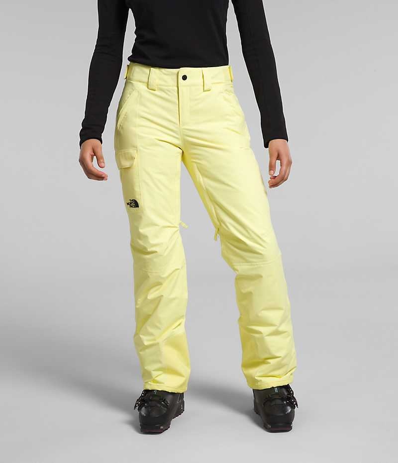 Pantalones Aislamiento The North Face Freedom Mujer Amarillo | CL-OXSRZ