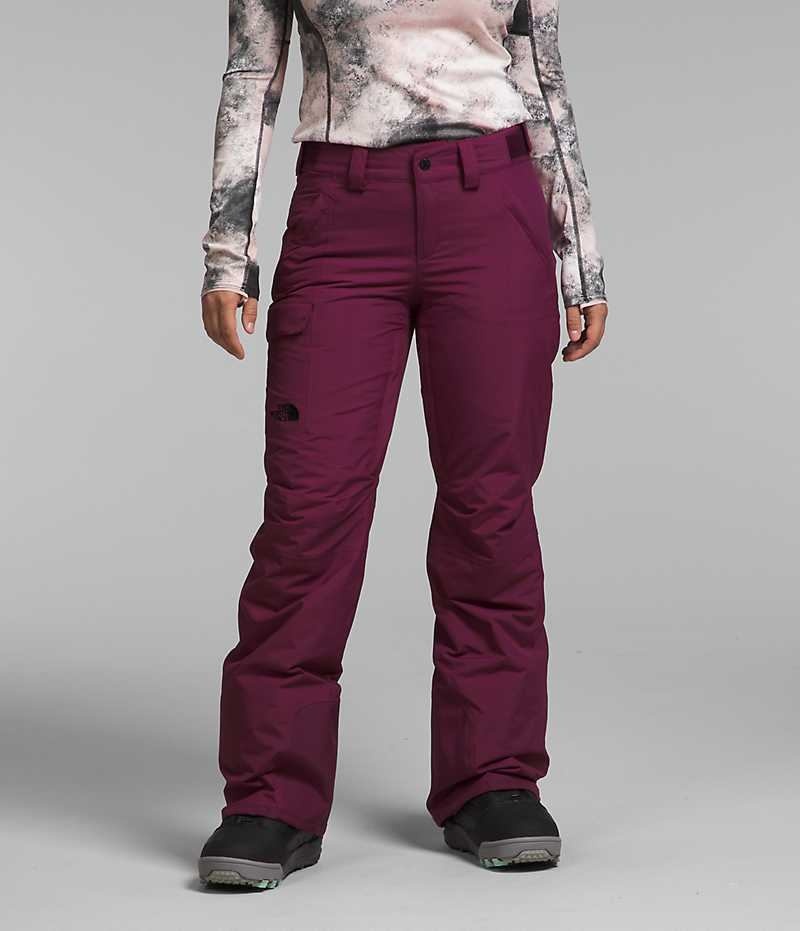 Pantalones Aislamiento The North Face Freedom Mujer Burdeos | CHILE-BNFKV