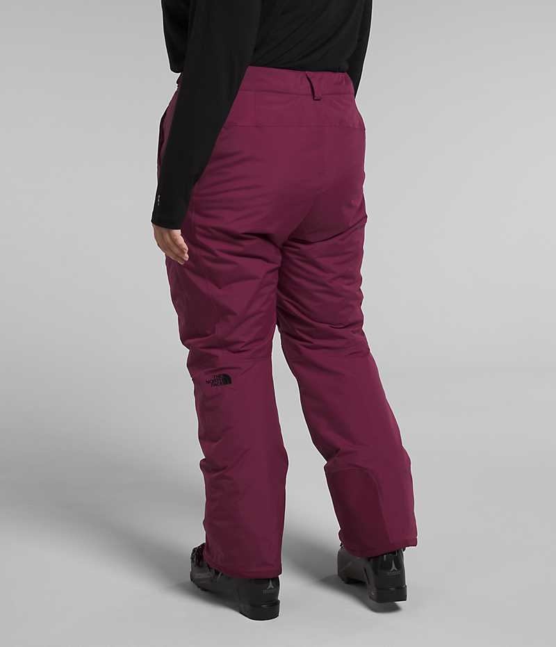 Pantalones Aislamiento The North Face Plus Freedom Mujer Fucsia | CL-TXPFY