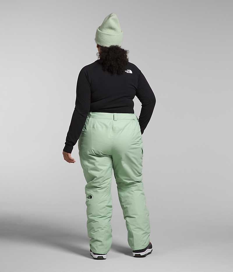 Pantalones Aislamiento The North Face Plus Freedom Mujer Verde Menta | CL-JSFWC