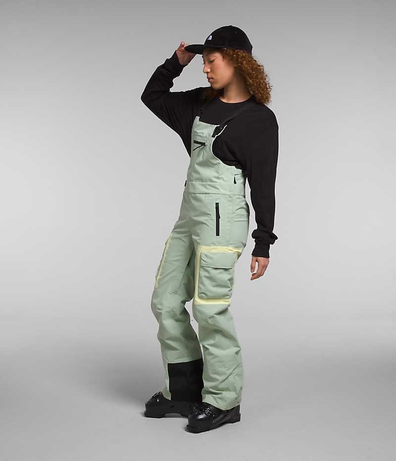 Pantalones Babero The North Face Dragline Mujer Verde Menta | CL-OAZPW